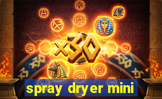 spray dryer mini